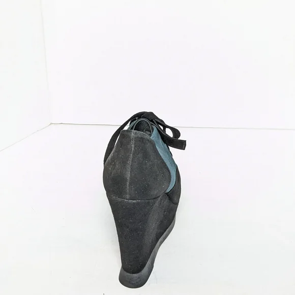 Edmundo Castillo two tone suede wedges - Picture 5 of 16